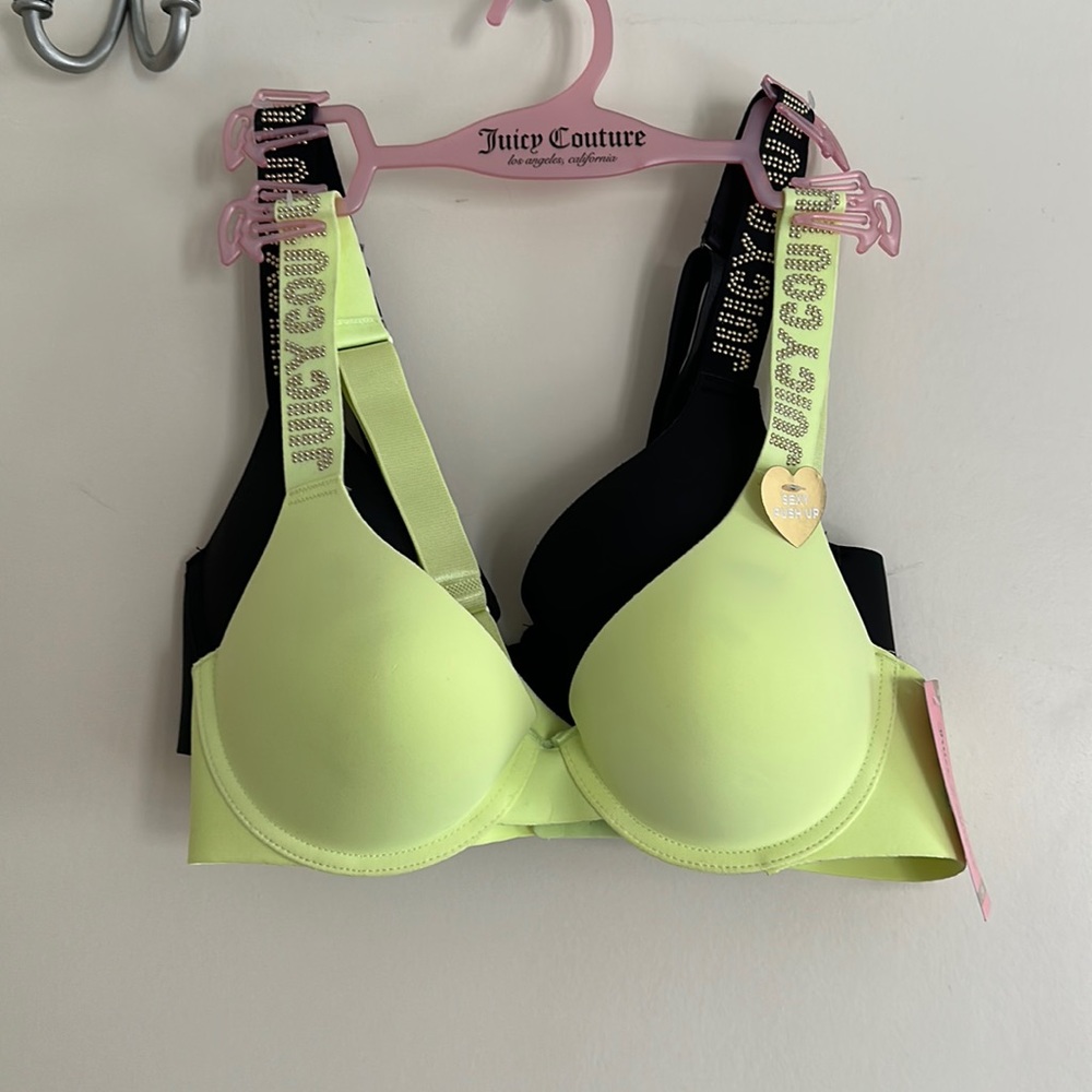 Juicy Couture ladies push-up bra (2) pieces, summer New
